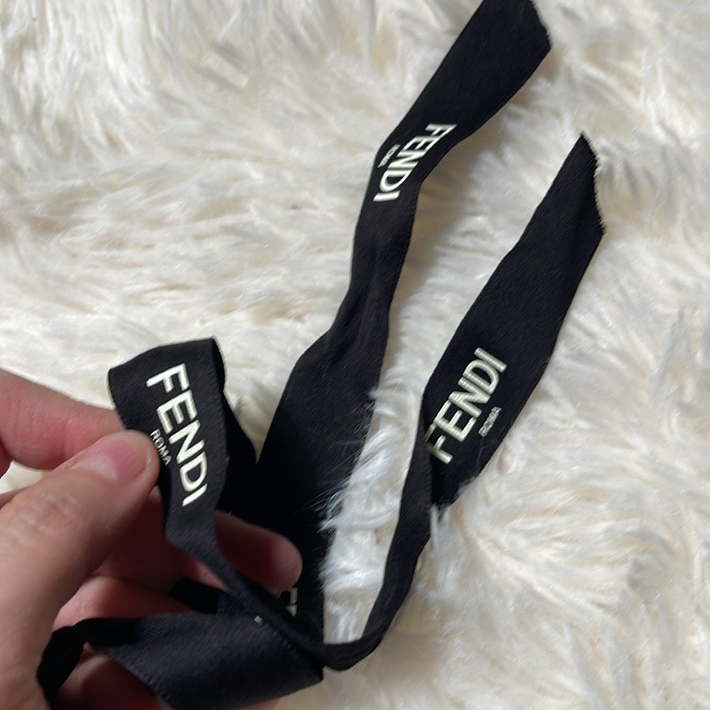 Fendi ribbon 22”